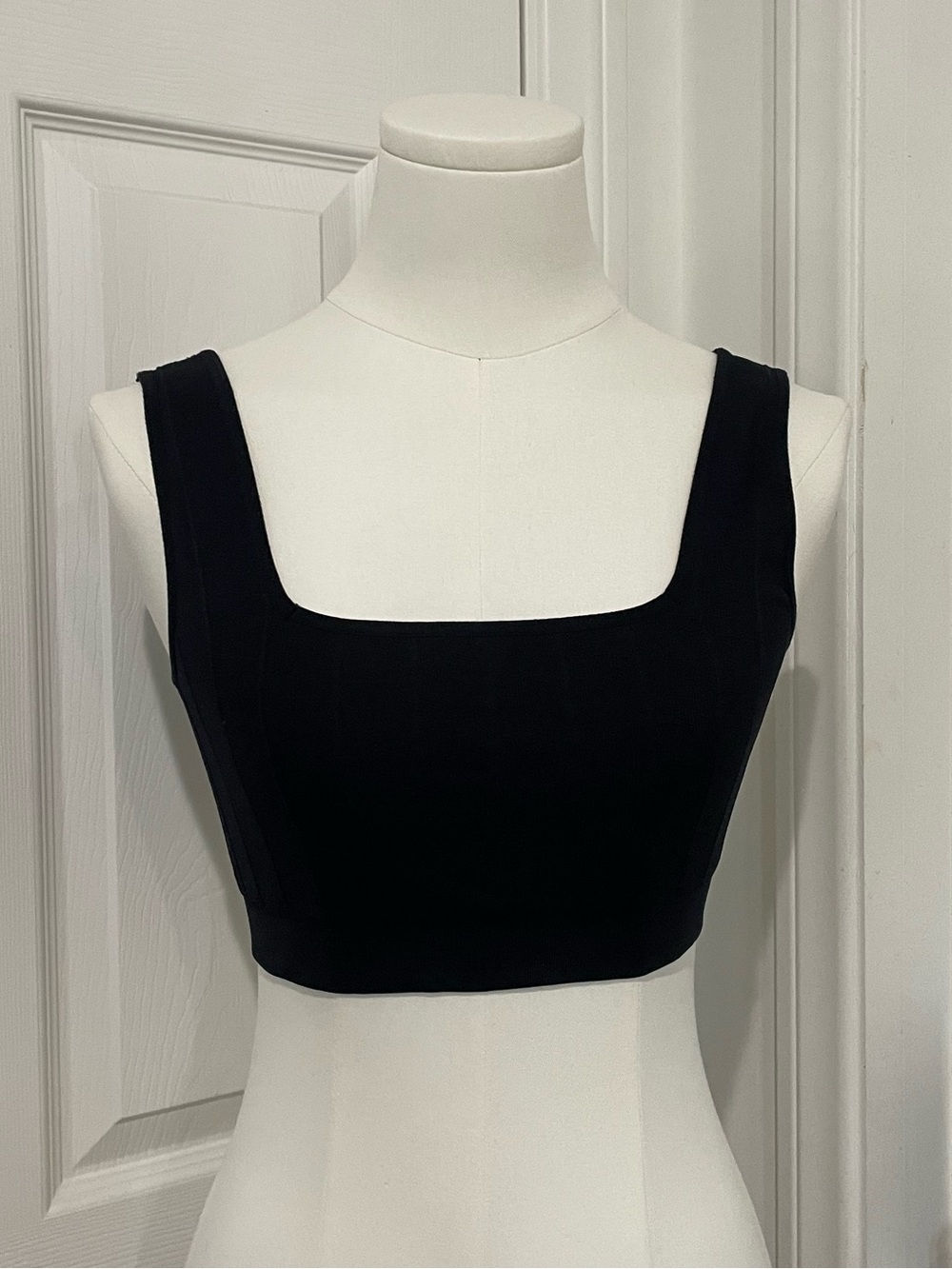 Spiritual Gangster- Cropped Ribbed Tank Top- Size M/L